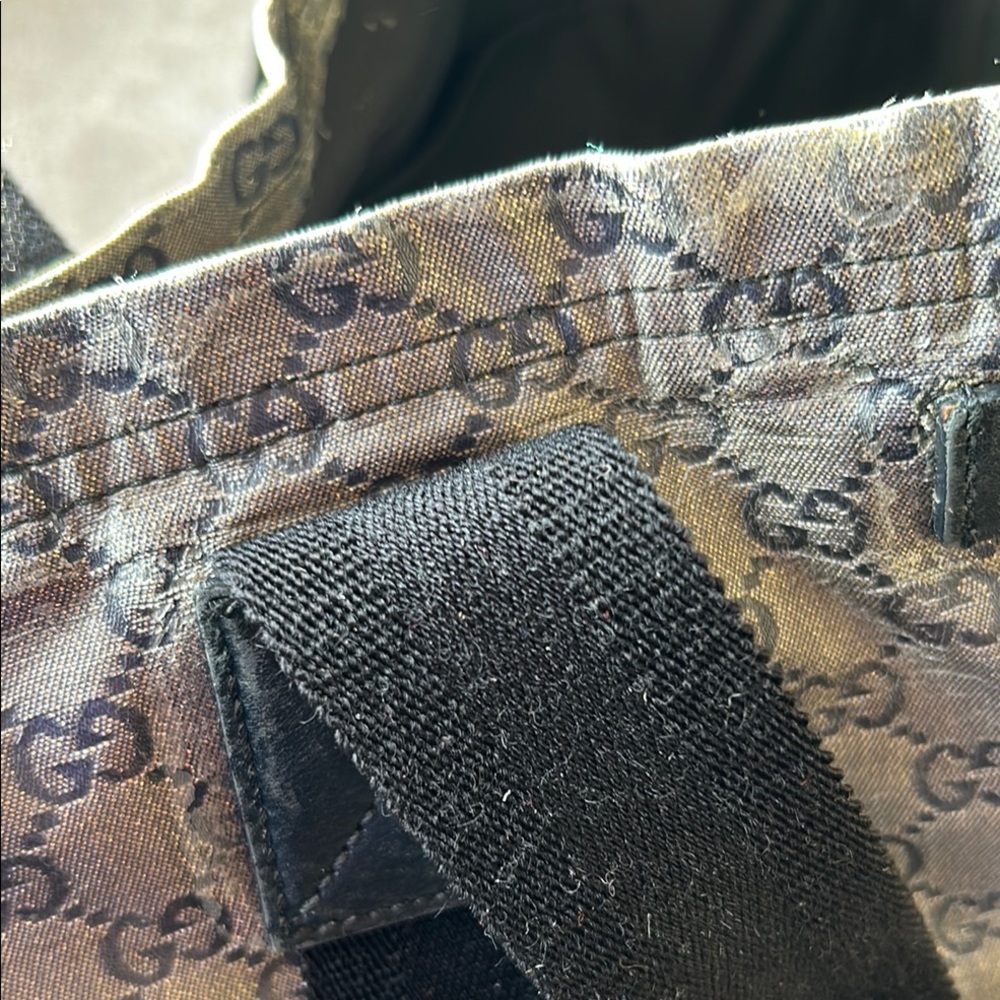 Gucci Crystal Monogram Medium Web Tote bag - Picture 14 of 15